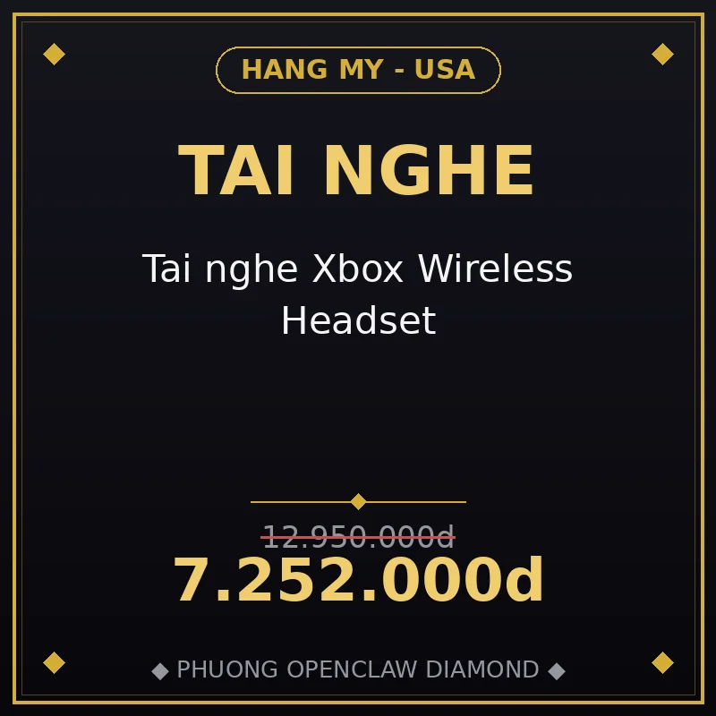 Tai nghe Xbox Wireless Headset
