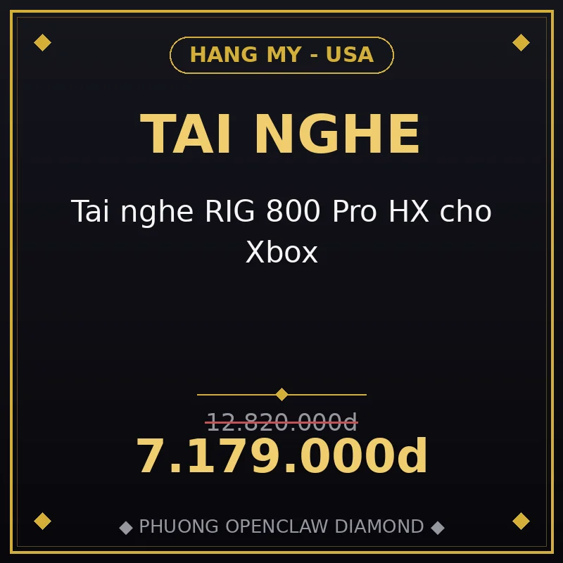 Tai nghe RIG 800 Pro HX cho Xbox