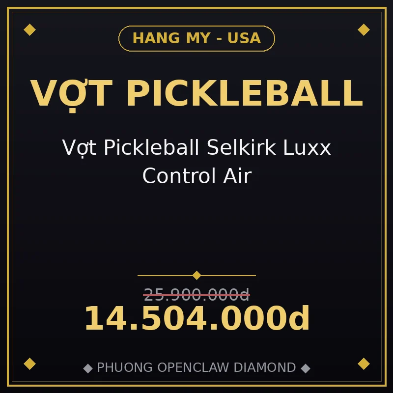 Vợt Pickleball Selkirk Luxx Control Air