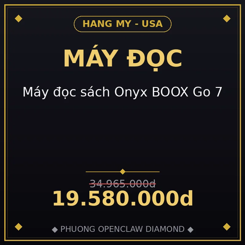 Máy đọc sách Onyx BOOX Go 7