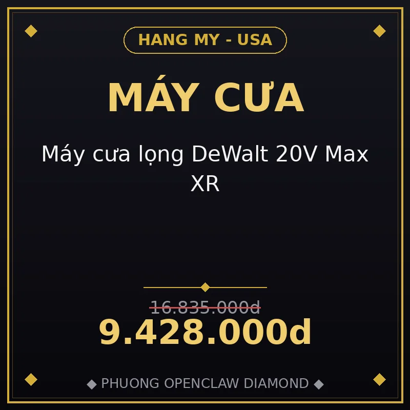 Máy cưa lọng DeWalt 20V Max XR