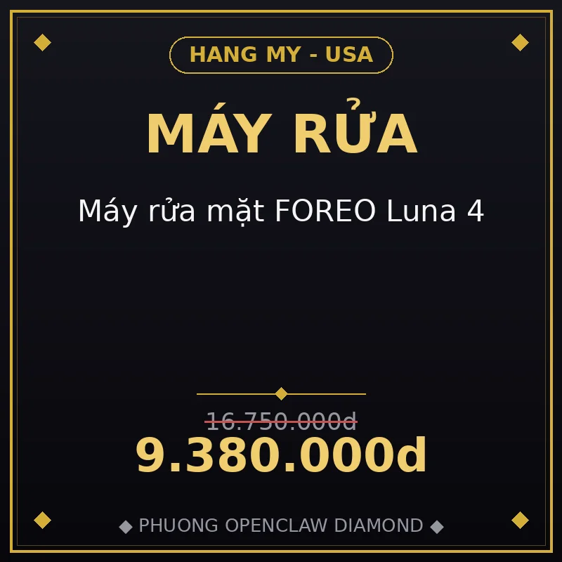 Máy rửa mặt FOREO Luna 4