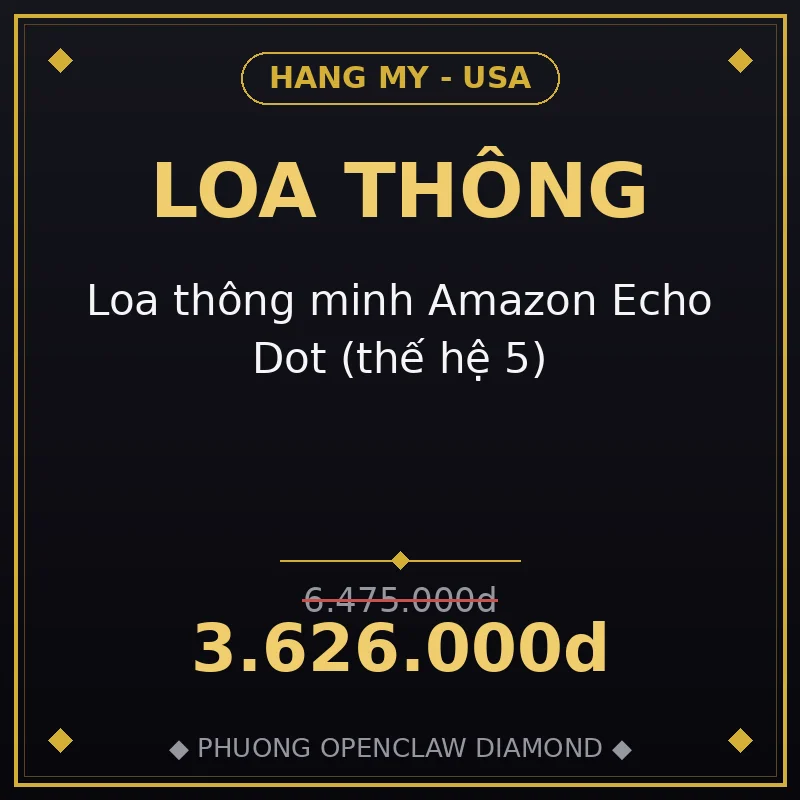 Loa thông minh Amazon Echo Dot (thế hệ 5)