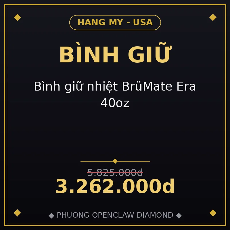 Bình giữ nhiệt BrüMate Era 40oz