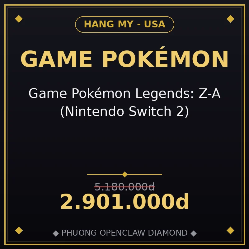 Game Pokémon Legends: Z-A (Nintendo Switch 2)