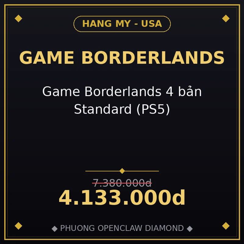 Game Borderlands 4 bản Standard (PS5)