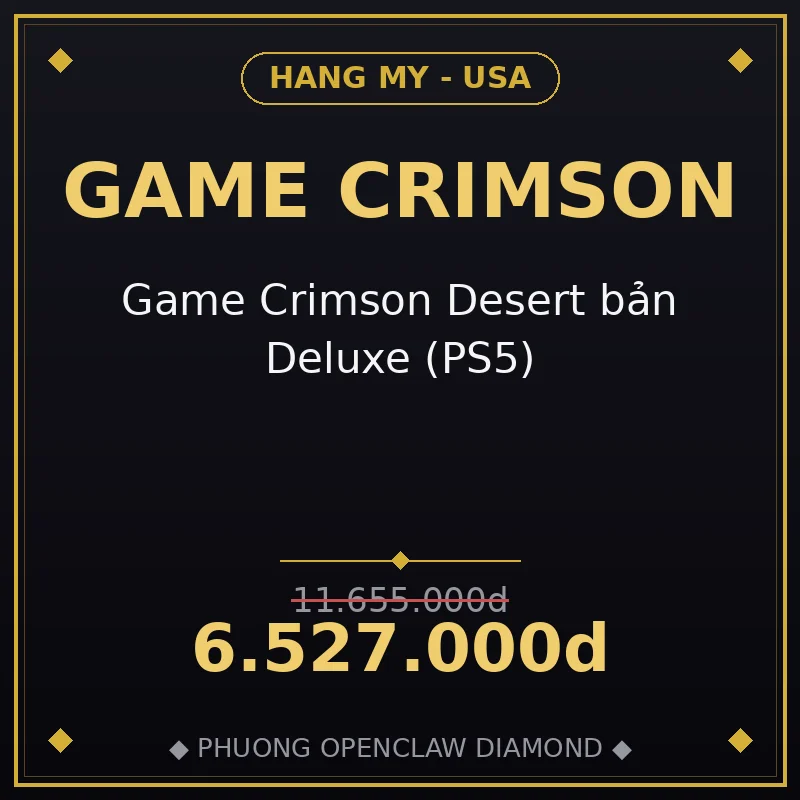 Game Crimson Desert bản Deluxe (PS5)