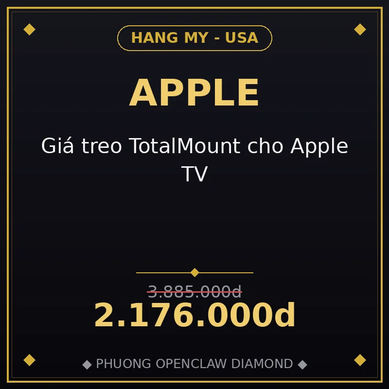 Giá treo TotalMount cho Apple TV