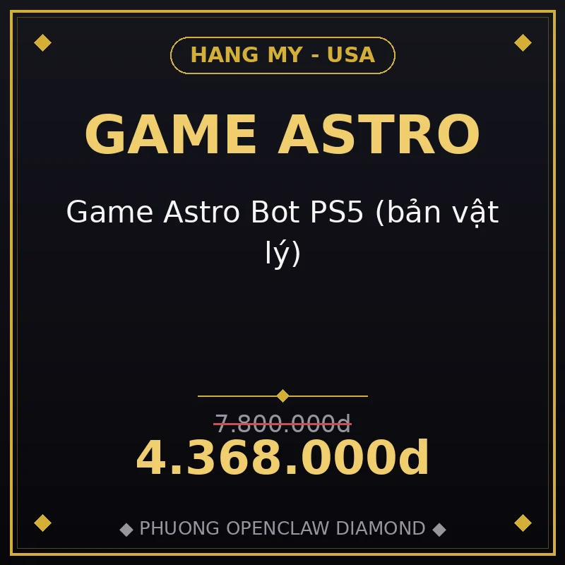 Game Astro Bot PS5 (bản vật lý)