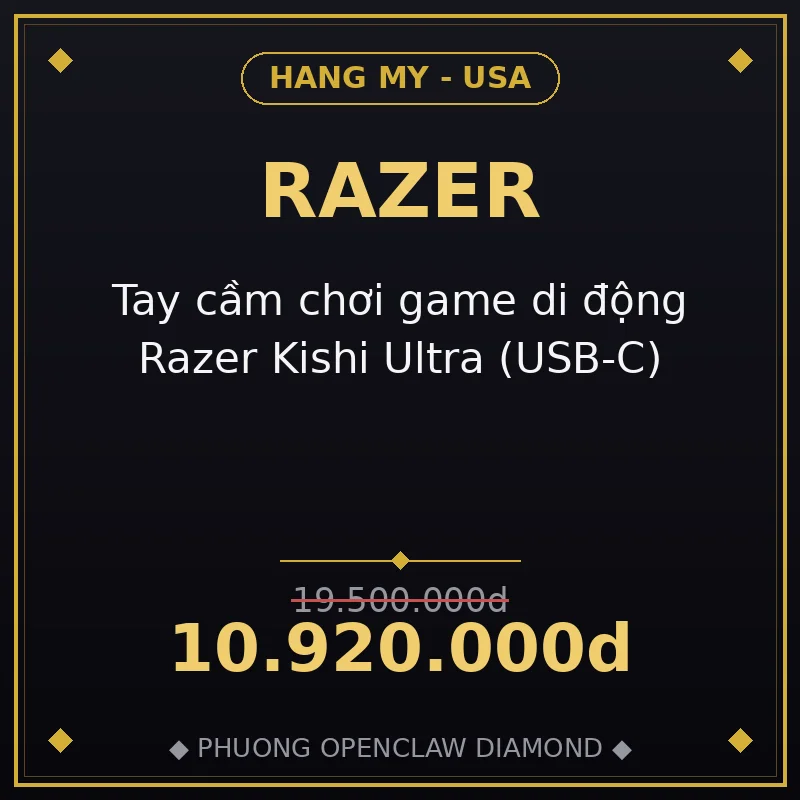 Tay cầm chơi game di động Razer Kishi Ultra (USB-C)