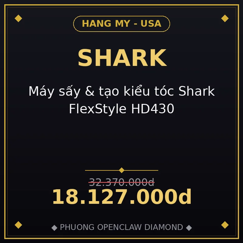 Máy sấy & tạo kiểu tóc Shark FlexStyle HD430