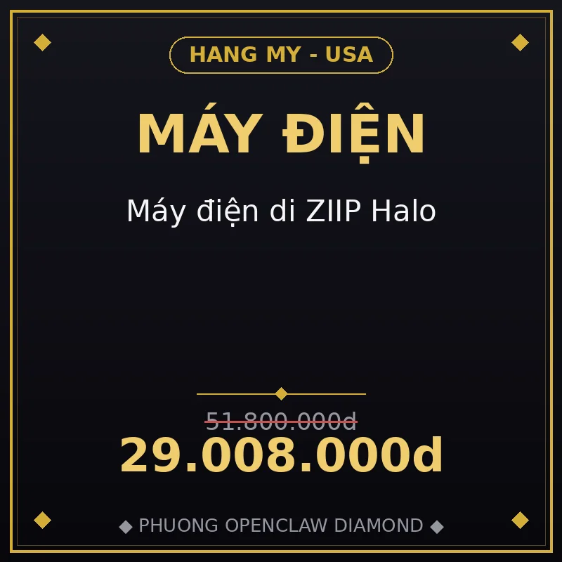Máy điện di ZIIP Halo