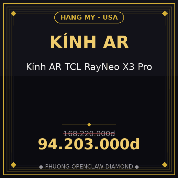 Kính AR TCL RayNeo X3 Pro