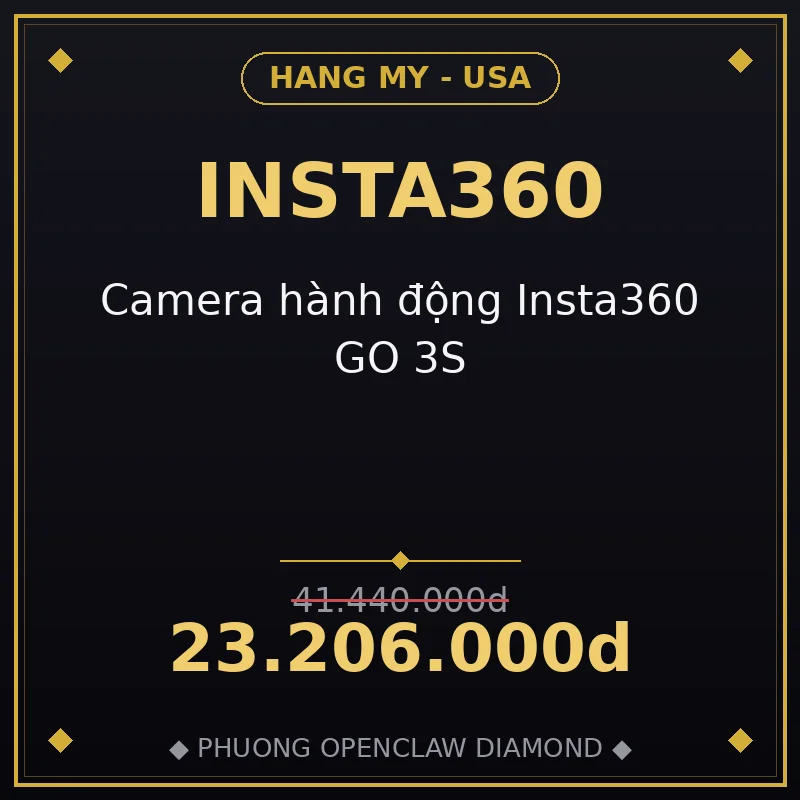 Camera hành động Insta360 GO 3S