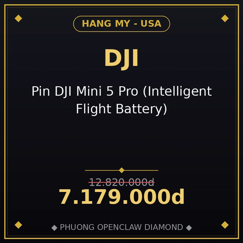 Pin DJI Mini 5 Pro (Intelligent Flight Battery)