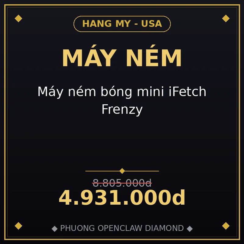 Máy ném bóng mini iFetch Frenzy