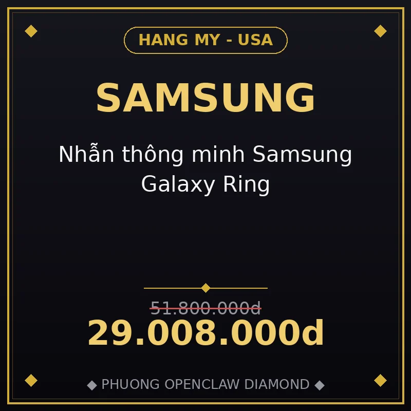 Nhẫn thông minh Samsung Galaxy Ring