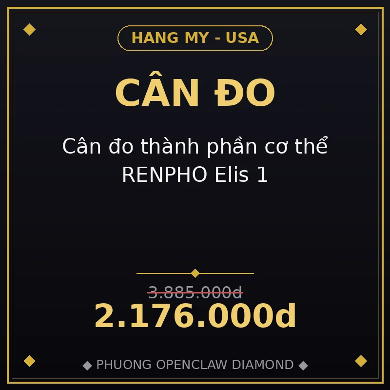 Cân đo thành phần cơ thể RENPHO Elis 1