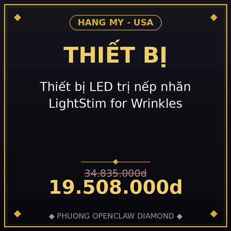 Thiết bị LED trị nếp nhăn LightStim for Wrinkles
