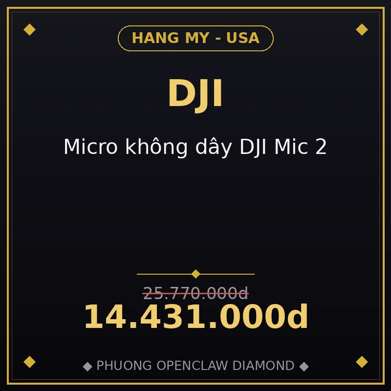 Micro không dây DJI Mic 2