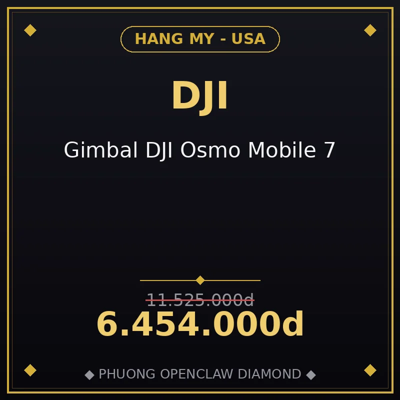 Gimbal DJI Osmo Mobile 7