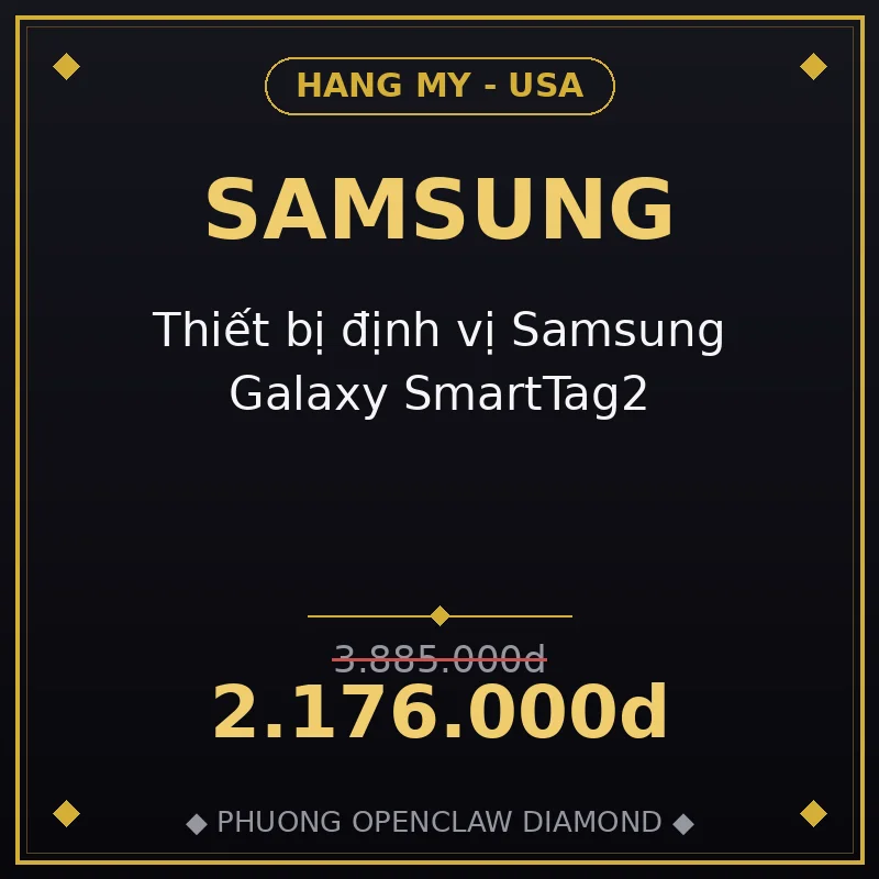 Thiết bị định vị Samsung Galaxy SmartTag2