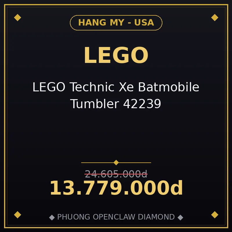 LEGO Technic Xe Batmobile Tumbler 42239